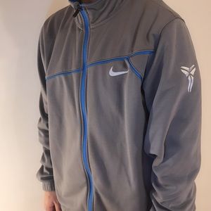 Kobe Bryant Nike jacket ( Gray & Blue )